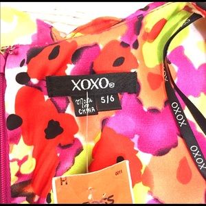 XOXO Floral print dress pencil dress.